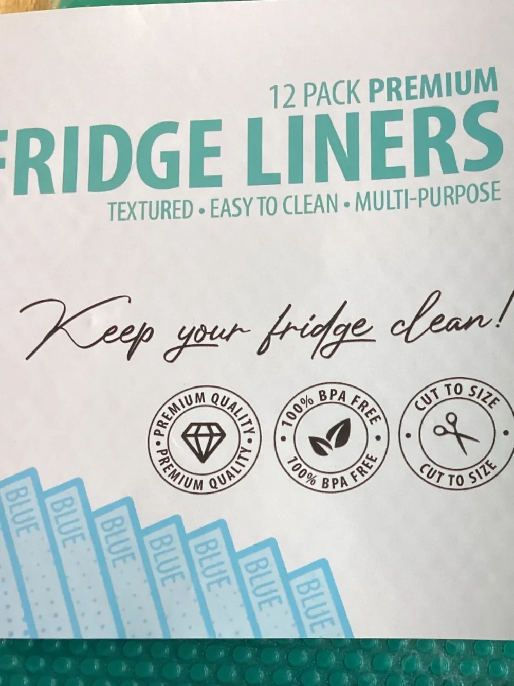 Refrigerator liners set 12 new sealed